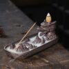 Tibetan Ceramic Dragon Mountain Incense Burner Tibetan Ceramic Dragon Mountain Incense Burner - 2