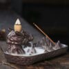 Tibetan Ceramic Dragon Mountain Incense Burner Tibetan Ceramic Dragon Mountain Incense Burner - 7