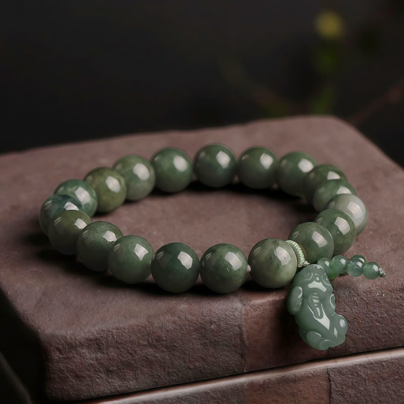 Tibetan Jade PiXiu Wealth Bracelet Tibetan Jade PiXiu Wealth Bracelet