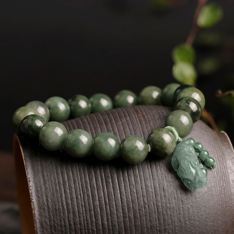Tibetan Jade PiXiu Wealth Bracelet Tibetan Jade PiXiu Wealth Bracelet