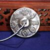 Tibetische Weißkupfer Tingsha-Glocke: Klangvolle Harmonie der Sechs Wahren Worte Tibetan White Copper Tingsha Bell Six True Words Healing Decoration - 2