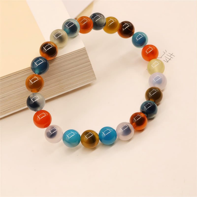 Colorful Candy Agate Bracelet Colorful Candy Agate Bracelet