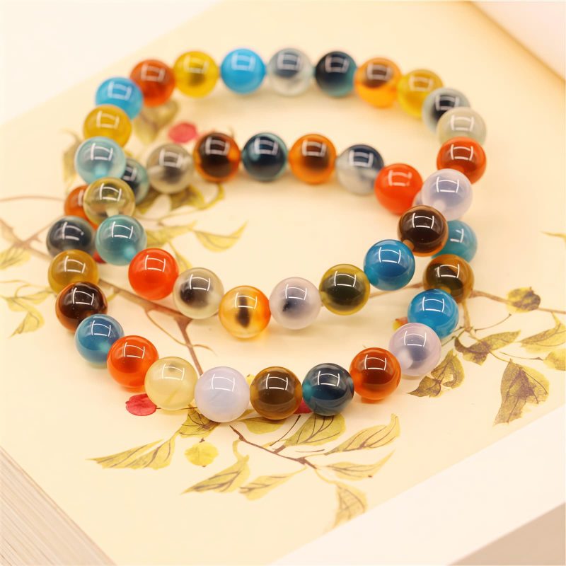 Colorful Candy Agate Bracelet Colorful Candy Agate Bracelet