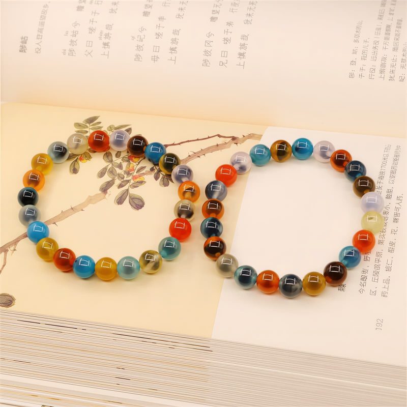 Colorful Candy Agate Bracelet Colorful Candy Agate Bracelet