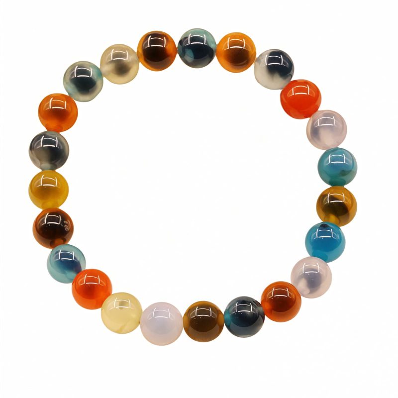 Colorful Candy Agate Bracelet Colorful Candy Agate Bracelet
