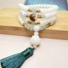 White Bodhi Seed Protection Bracelet White Bodhi Seed Protection Bracelet