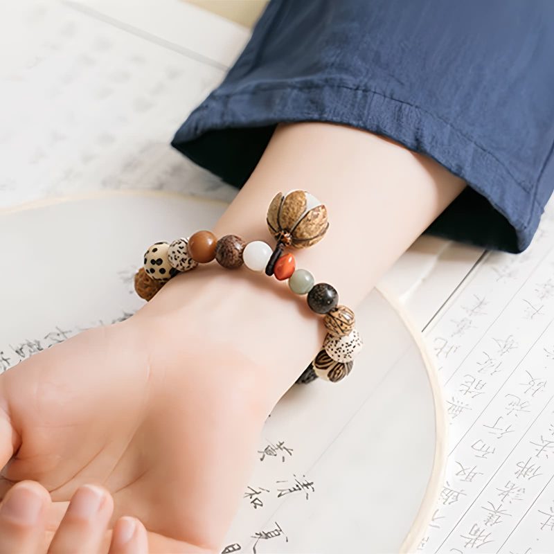 Bodhi Seed Lotus Wisdom Bracelet Bodhi Seed Lotus Wisdom Bracelet