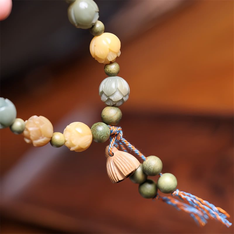 Bodhi Seed Green Sandalwood Harmony Bracelet Bodhi Seed Green Sandalwood Harmony Bracelet