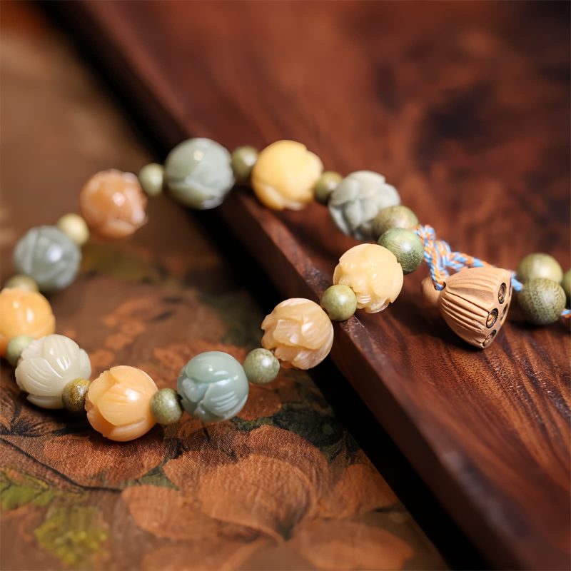 Bodhi Seed Green Sandalwood Harmony Bracelet Bodhi Seed Green Sandalwood Harmony Bracelet