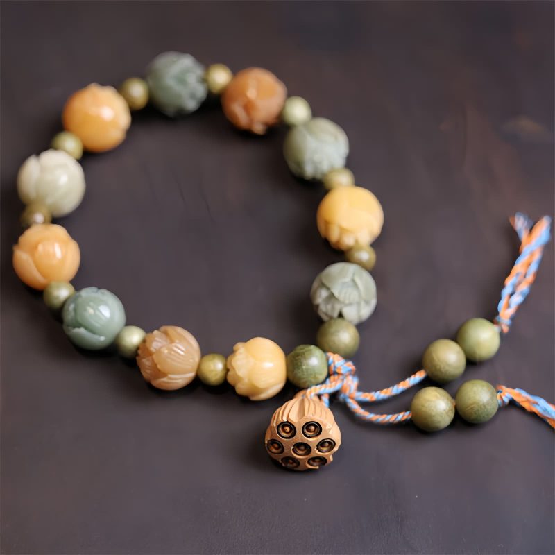 Bodhi Seed Green Sandalwood Harmony Bracelet Bodhi Seed Green Sandalwood Harmony Bracelet