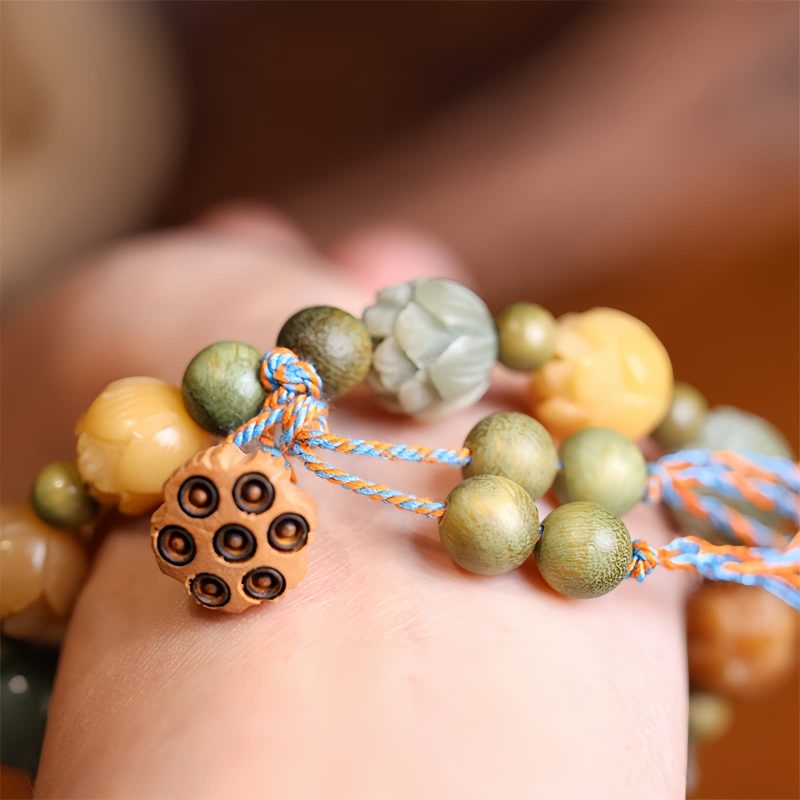 Bodhi Seed Green Sandalwood Harmony Bracelet Bodhi Seed Green Sandalwood Harmony Bracelet