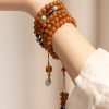 Bodhi Seed 108 Beads Meditation Mala Bracelet Bodhi Seed 108 Beads Meditation Mala Bracelet