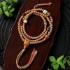 Bodhi Seed Red Agate Wisdom Mala Bracelet Bodhi Seed Red Agate Wisdom Mala Bracelet