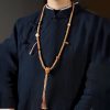 Bodhi Seed Red Agate Wisdom Mala Bracelet Bodhi Seed Red Agate Wisdom Mala Bracelet