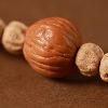 Bodhi Seed Red Agate Wisdom Mala Bracelet Bodhi Seed Red Agate Wisdom Mala Bracelet