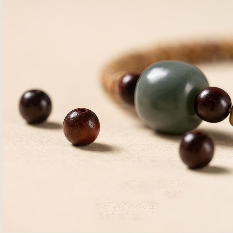 Bodhi Seed and Red Sandalwood Wisdom Bracelet Bodhi Seed and Red Sandalwood Wisdom Bracelet
