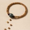 Bodhi Seed and Red Sandalwood Wisdom Bracelet Bodhi Seed and Red Sandalwood Wisdom Bracelet