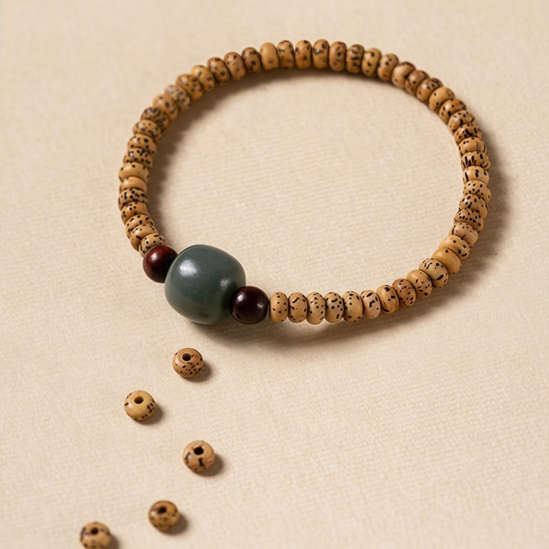 Bodhi Seed and Red Sandalwood Wisdom Bracelet Bodhi Seed and Red Sandalwood Wisdom Bracelet