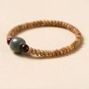 Bodhi Seed and Red Sandalwood Wisdom Bracelet Bodhi Seed and Red Sandalwood Wisdom Bracelet
