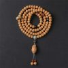 Bodhi Seed Three-eyed Dzi Bead Wealth Bracelet Bodhi Seed Three-eyed Dzi Bead Wealth Bracelet