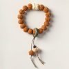 Bodhi Seed Three-eyed Dzi Bead Wealth Bracelet Bodhi Seed Three-eyed Dzi Bead Wealth Bracelet
