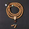 Bodhi Seed Three-eyed Dzi Bead Wealth Bracelet Bodhi Seed Three-eyed Dzi Bead Wealth Bracelet