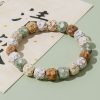 Pulsera de la Riqueza con Semillas de Bodhi Multicolor Colorful Bodhi Seed Wealth Bracelet