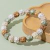 Pulsera de la Riqueza con Semillas de Bodhi Multicolor Colorful Bodhi Seed Wealth Bracelet