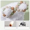 Pulsera de la Riqueza con Semillas de Bodhi Multicolor Colorful Bodhi Seed Wealth Bracelet
