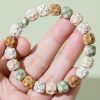 Pulsera de la Riqueza con Semillas de Bodhi Multicolor Colorful Bodhi Seed Wealth Bracelet