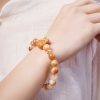 Natural Bodhi Seed Rabbit Peace Bracelet Natural Bodhi Seed Rabbit Peace Bracelet