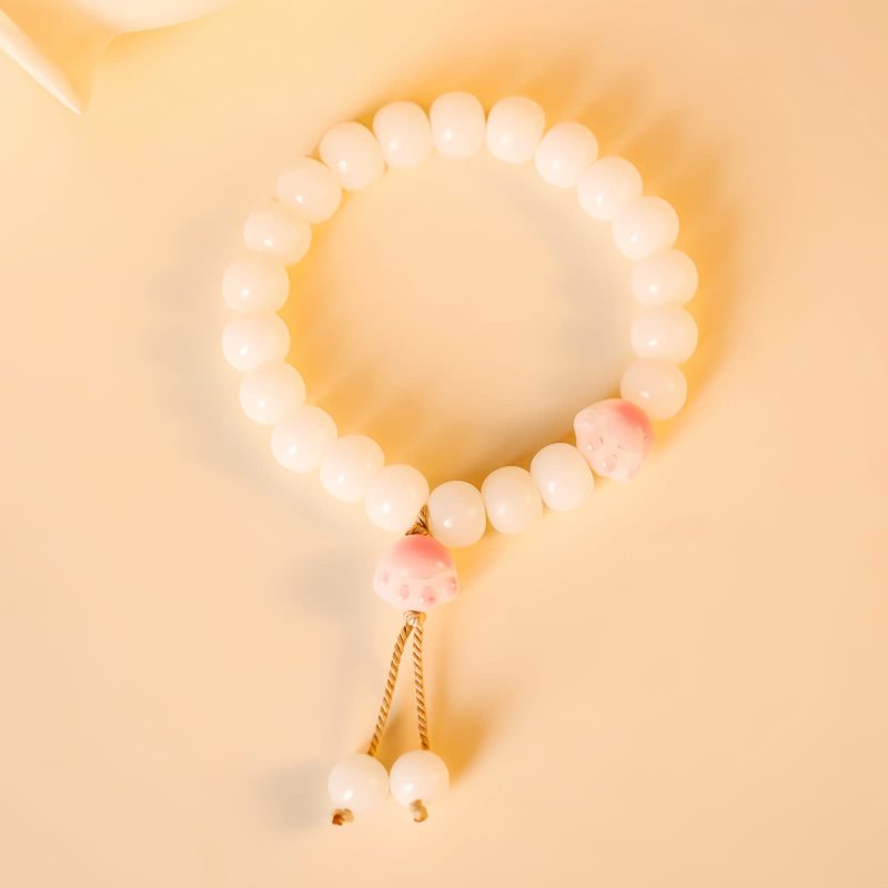 Natural Bodhi Seed Lucky Cat Paw Bracelet Natural Bodhi Seed Lucky Cat Paw Bracelet