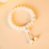 Natural Bodhi Seed Lucky Cat Paw Bracelet Natural Bodhi Seed Lucky Cat Paw Bracelet