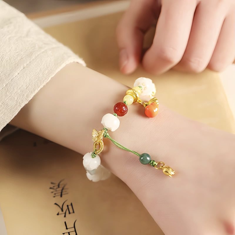Natural Bodhi Seed Tibetan Harmony Bracelet Natural Bodhi Seed Tibetan Harmony Bracelet
