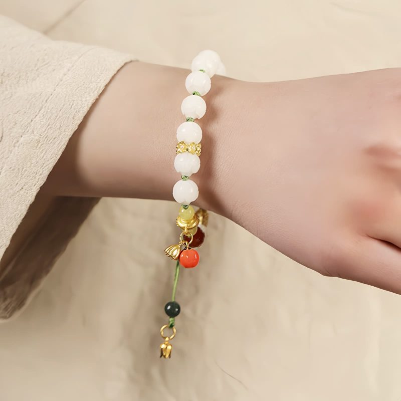 Natural Bodhi Seed Tibetan Harmony Bracelet Natural Bodhi Seed Tibetan Harmony Bracelet