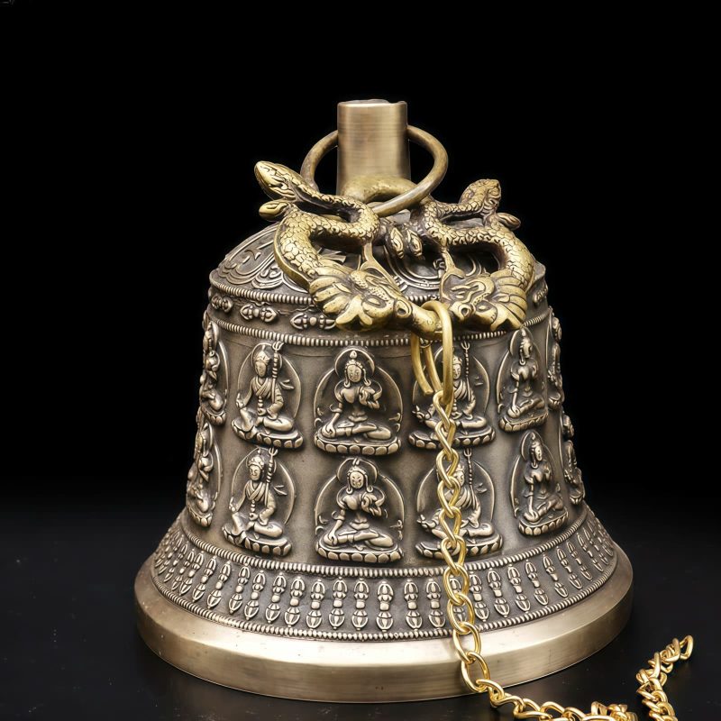Tibetan Copper Dragon Wind Chime Bell Tibetan Copper Dragon Wind Chime Bell