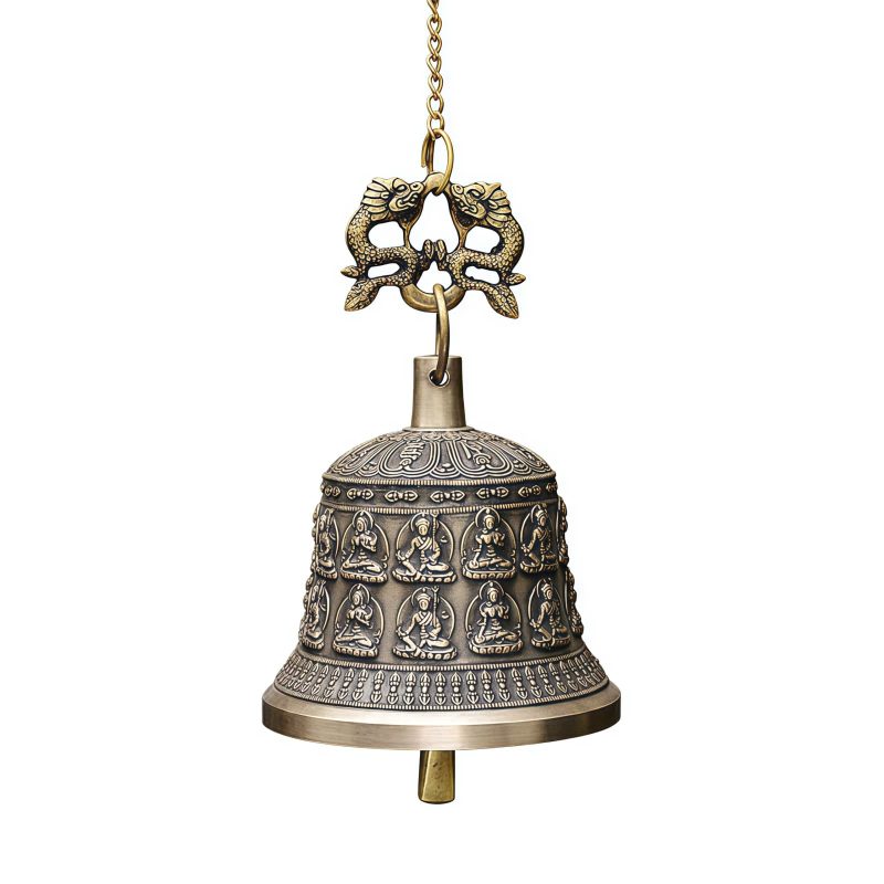 Tibetan Copper Dragon Wind Chime Bell Tibetan Copper Dragon Wind Chime Bell