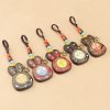 Tibetan Ebony Five God of Wealth Key Chain Tibetan Ebony Five God of Wealth Key Chain
