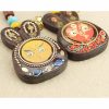 Tibetan Ebony Five God of Wealth Key Chain Tibetan Ebony Five God of Wealth Key Chain
