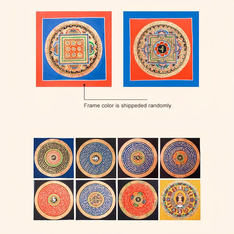 Tibetan Handmade Blessing Thangka Blind Box Tibetan Handmade Blessing Thangka Blind Box