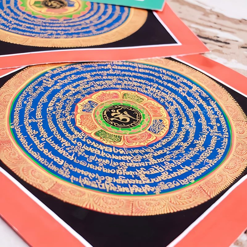 Tibetan Handmade Blessing Thangka Blind Box Tibetan Handmade Blessing Thangka Blind Box