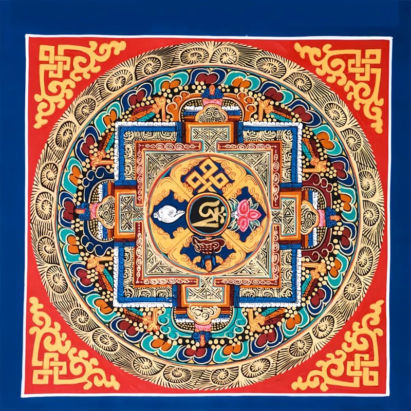 Tibetan Handmade Blessing Thangka Blind Box Tibetan Handmade Blessing Thangka Blind Box