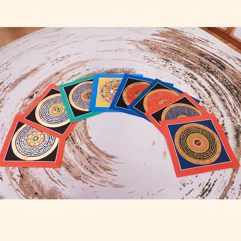 Tibetan Handmade Blessing Thangka Blind Box Tibetan Handmade Blessing Thangka Blind Box