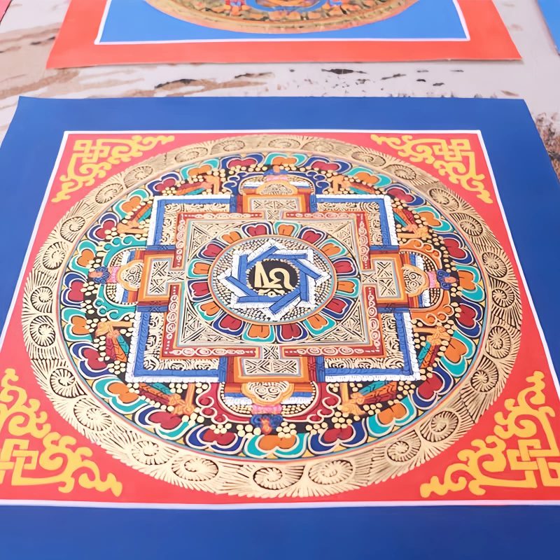 Tibetan Handmade Blessing Thangka Blind Box Tibetan Handmade Blessing Thangka Blind Box