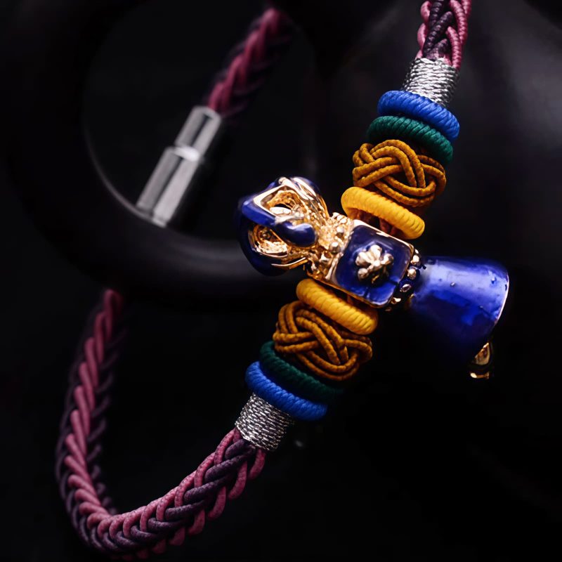 Tibetan Handmade Dorje Vajra String Bracelet Tibetan Handmade Dorje Vajra String Bracelet