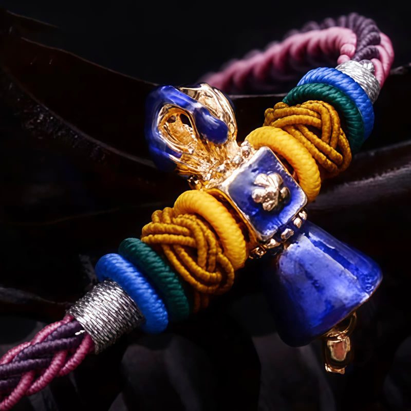 Tibetan Handmade Dorje Vajra String Bracelet Tibetan Handmade Dorje Vajra String Bracelet