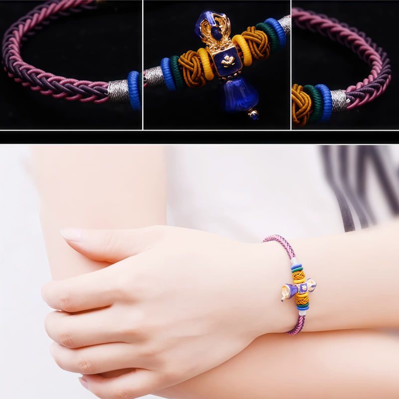 Tibetan Handmade Dorje Vajra String Bracelet Tibetan Handmade Dorje Vajra String Bracelet