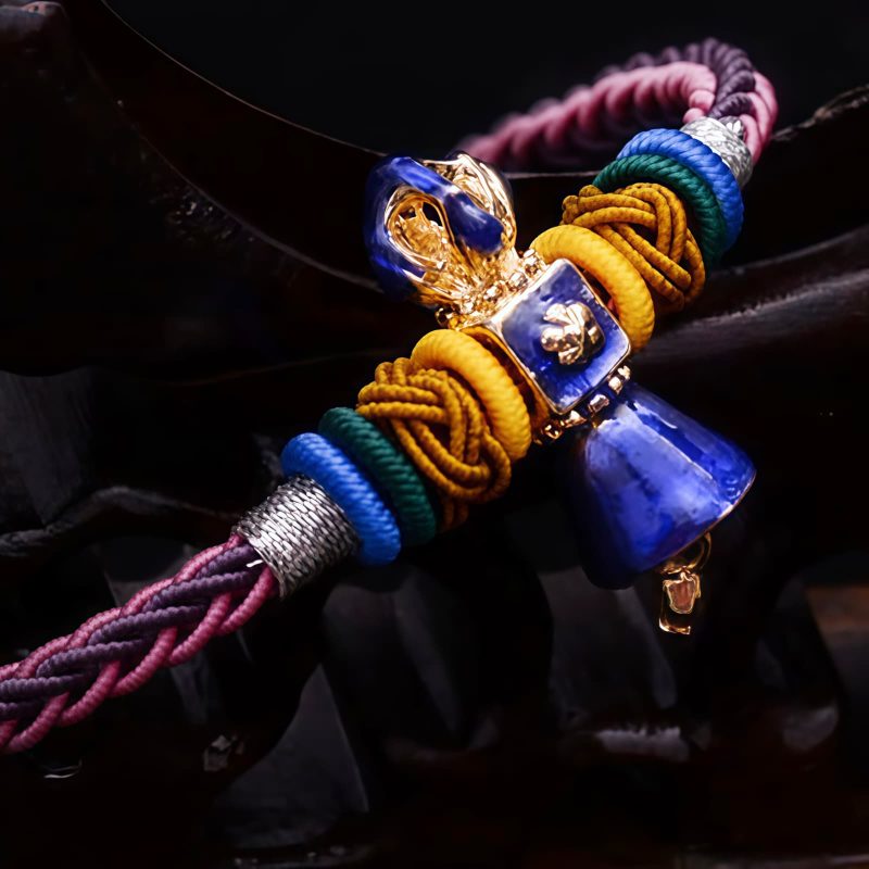 Tibetan Handmade Dorje Vajra String Bracelet Tibetan Handmade Dorje Vajra String Bracelet