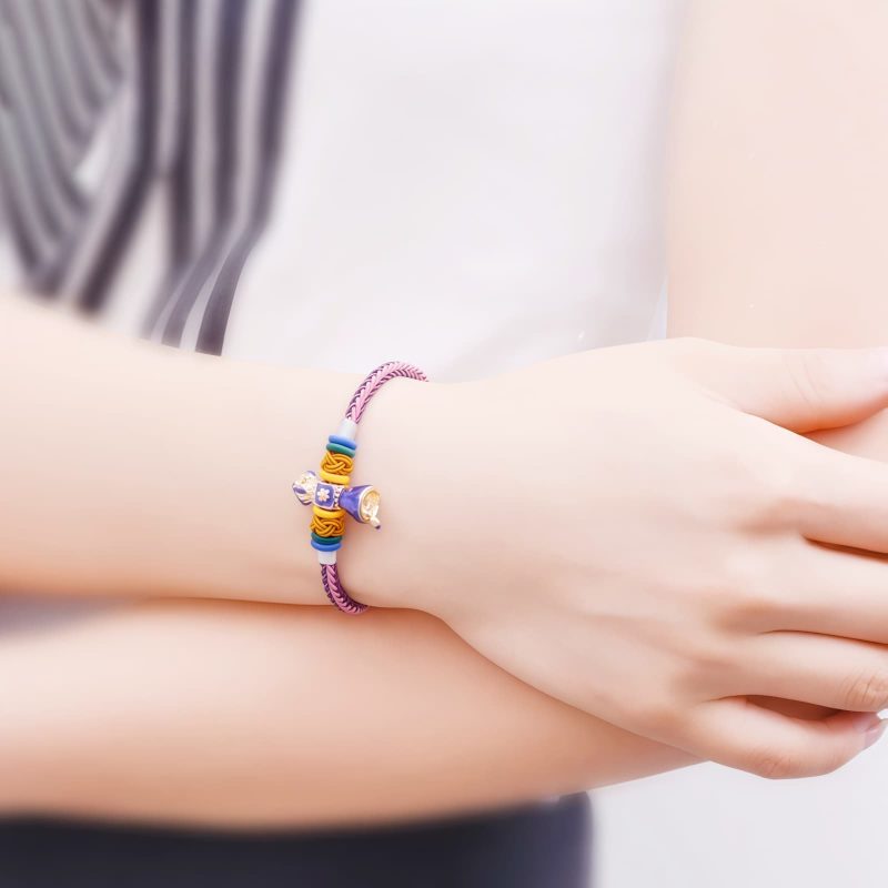 Tibetan Handmade Dorje Vajra String Bracelet Tibetan Handmade Dorje Vajra String Bracelet