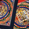 Tibetische Mandala-Thangka Blind Box (Handgefertigt) Tibetan Handmade Mandala Thangka Blind Box